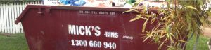 micks bins skip bin hire