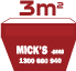 skip bin 3 cubic metres
